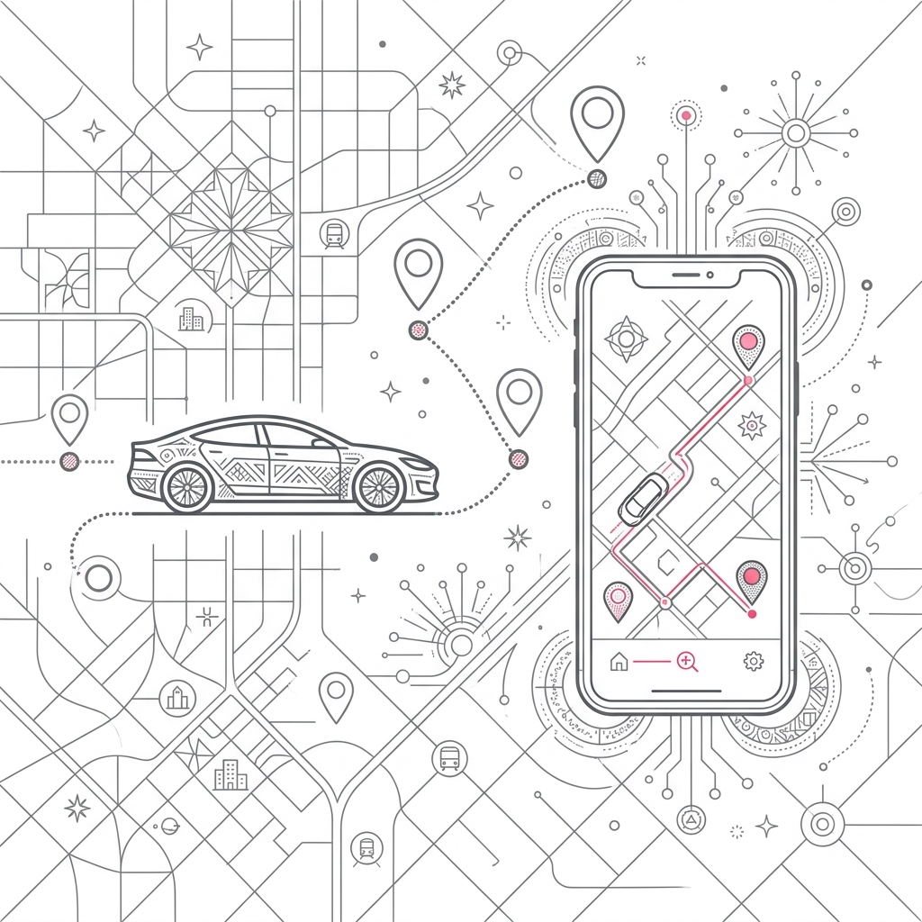 Cab Digital Transformation Illustration