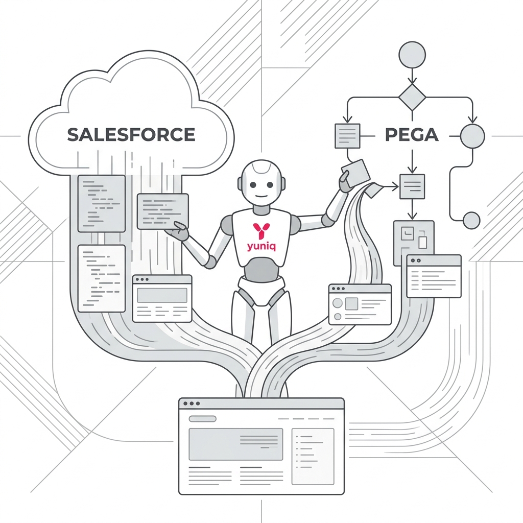 Legacy System Modernization Illustration