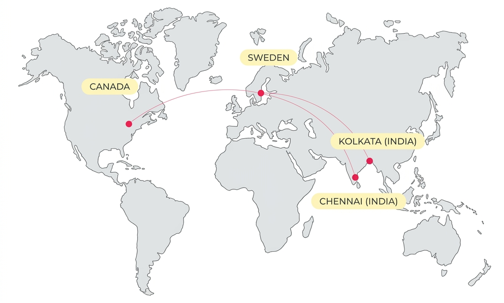 Operational Presence Map