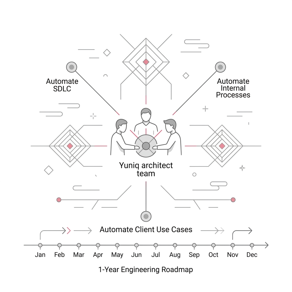 YuniQ Team: Automate SDLC, Automate Internal Processes, and Automate Client Use Cases